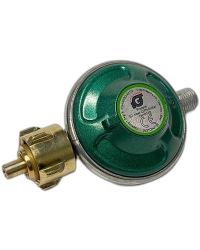 Drukregelaar 50mbar DIN met 1/4"L Schroefdraad 1-370 – 1,5 KG/H Vast Ingesteld