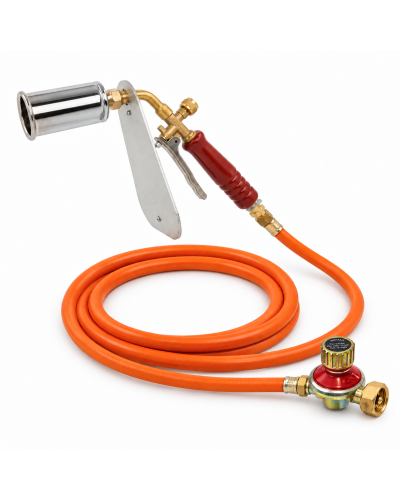 Budget handbranderset 50 mm – met 4 m slang en drukregelaar