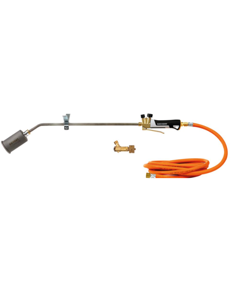 Sievert Dakbrander Set Turboroofer L 50 cm - Ø 60mm, Titanium