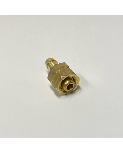 Wartel met tule 1/4"L x 8mm (tot 40 bar)